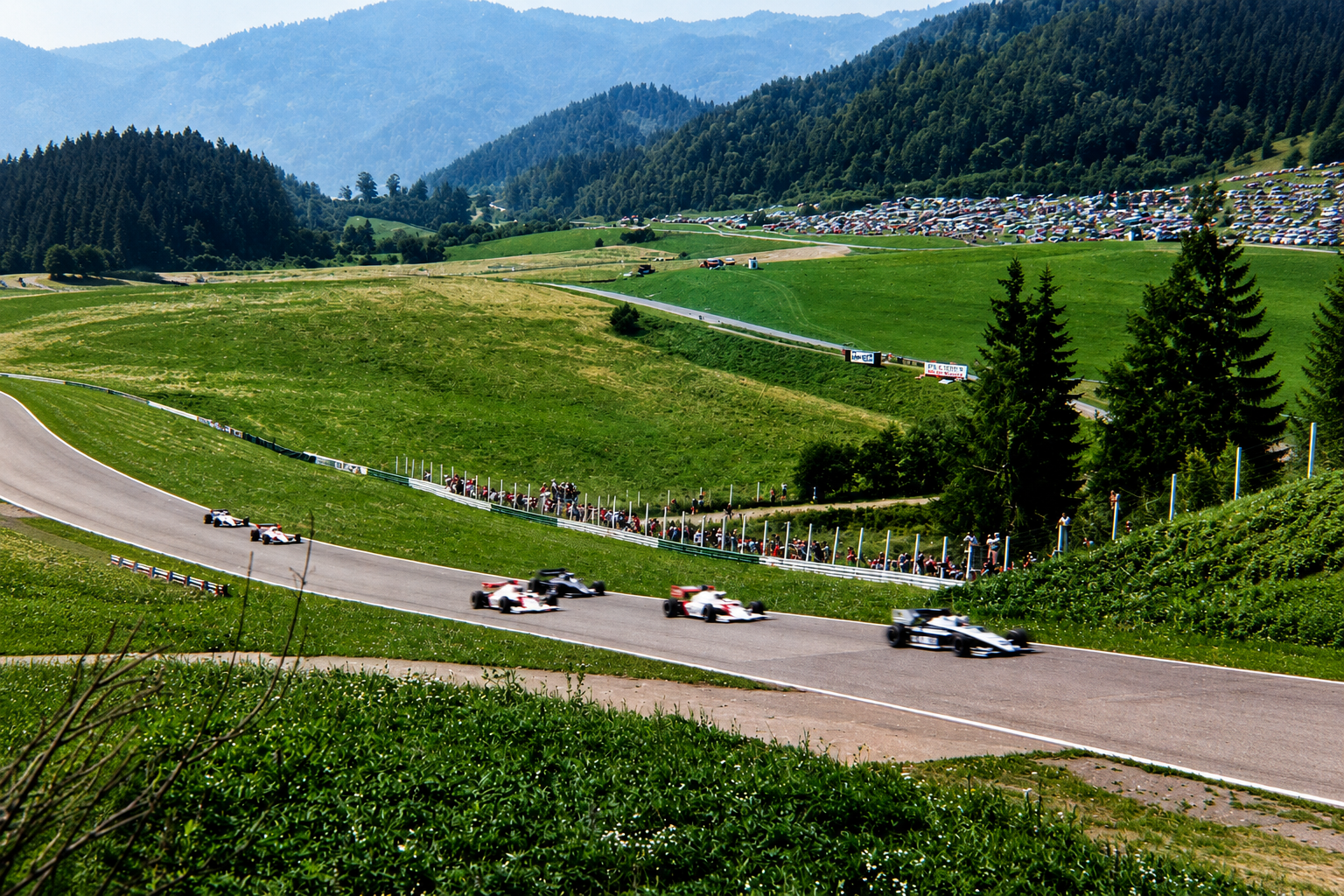 Formel-1-Rennen am &Ouml;sterreichring 1984