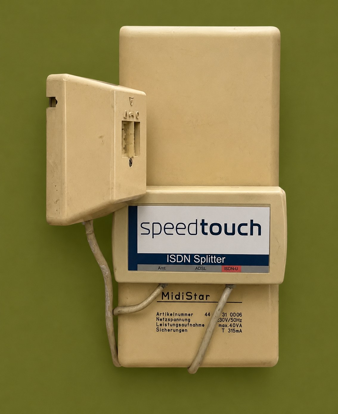 SpeedTouch ISDN- und ADSL-Splitter